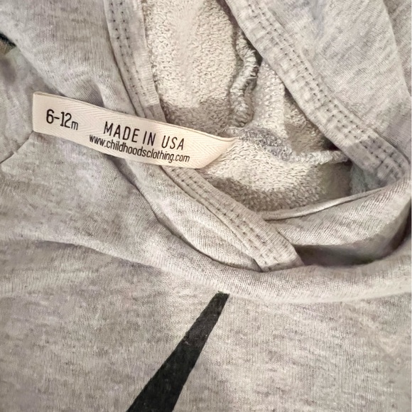 Childhoods Clothing Raglan Hoodie - 6-12mos - Picture 3 of 4